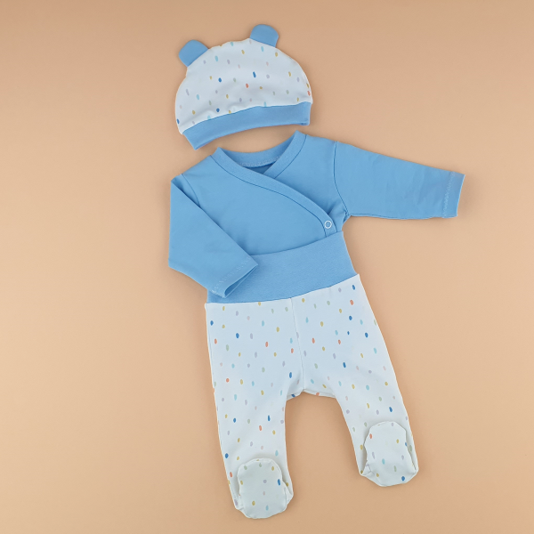 JULAWI Baby-Hose mit Füßen eBook Schnittmuster Größe 50 - 92
